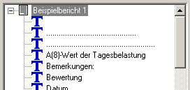 1. Berichte konfigurieren