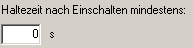 5. Haltezeit