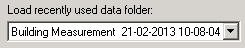 8. Recently opened folders