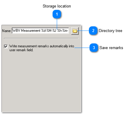 Data storage settings